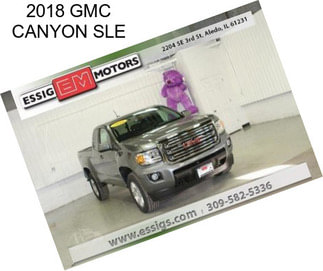 2018 GMC CANYON SLE