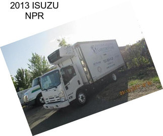 2013 ISUZU NPR