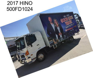 2017 HINO 500FD1024