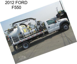 2012 FORD F550