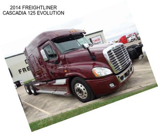 2014 FREIGHTLINER CASCADIA 125 EVOLUTION