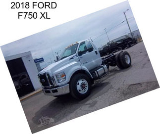 2018 FORD F750 XL