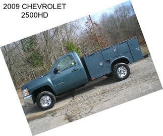 2009 CHEVROLET 2500HD