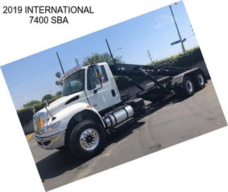 2019 INTERNATIONAL 7400 SBA