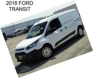 2018 FORD TRANSIT