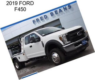 2019 FORD F450