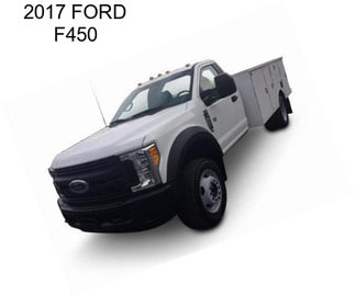 2017 FORD F450