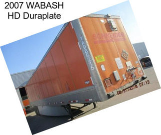 2007 WABASH HD Duraplate