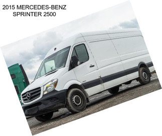 2015 MERCEDES-BENZ SPRINTER 2500