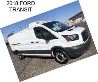 2018 FORD TRANSIT