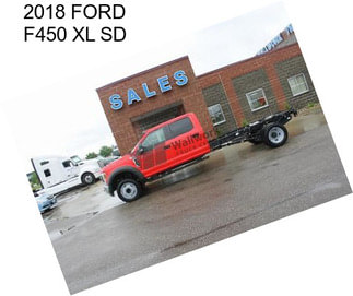 2018 FORD F450 XL SD