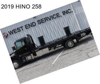 2019 HINO 258