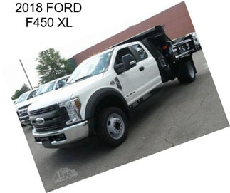 2018 FORD F450 XL