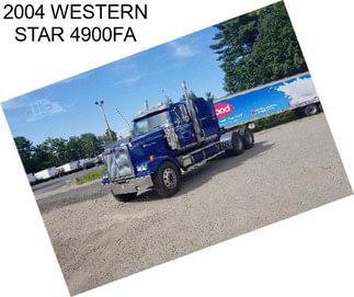 2004 WESTERN STAR 4900FA