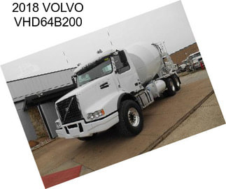 2018 VOLVO VHD64B200