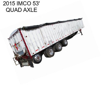 2015 IMCO 53\' QUAD AXLE