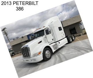 2013 PETERBILT 386