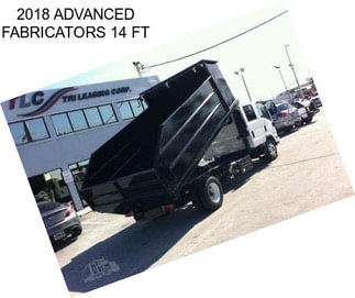 2018 ADVANCED FABRICATORS 14 FT