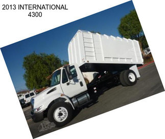 2013 INTERNATIONAL 4300