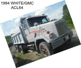 1994 WHITE/GMC ACL64