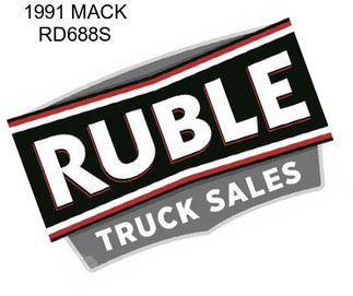 1991 MACK RD688S