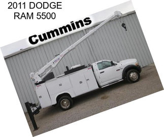 2011 DODGE RAM 5500