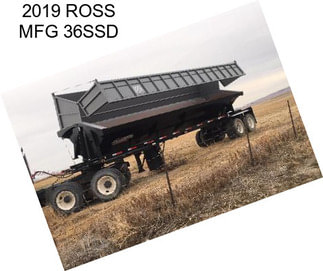 2019 ROSS MFG 36SSD