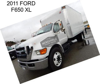 2011 FORD F650 XL