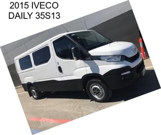 2015 IVECO DAILY 35S13