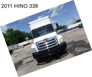 2011 HINO 338