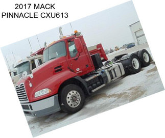 2017 MACK PINNACLE CXU613