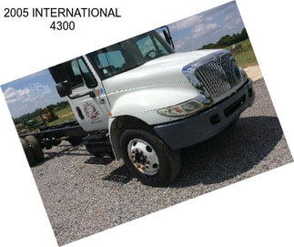 2005 INTERNATIONAL 4300