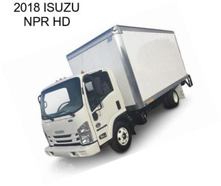 2018 ISUZU NPR HD