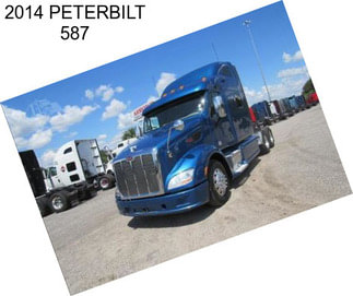 2014 PETERBILT 587