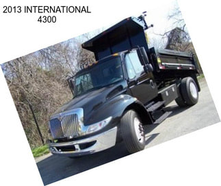 2013 INTERNATIONAL 4300