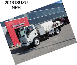 2018 ISUZU NPR