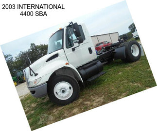 2003 INTERNATIONAL 4400 SBA