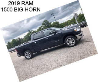 2019 RAM 1500 BIG HORN