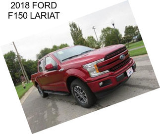 2018 FORD F150 LARIAT