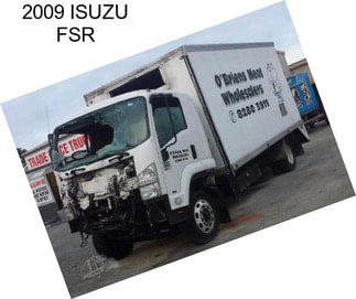 2009 ISUZU FSR