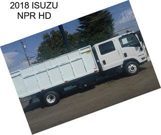 2018 ISUZU NPR HD