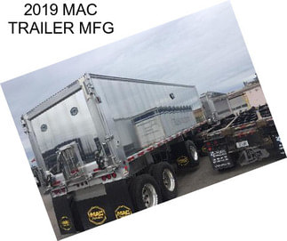 2019 MAC TRAILER MFG