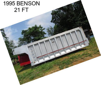 1995 BENSON 21 FT