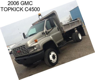 2006 GMC TOPKICK C4500