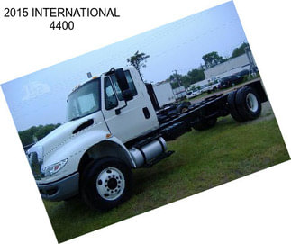 2015 INTERNATIONAL 4400