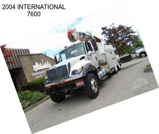 2004 INTERNATIONAL 7600