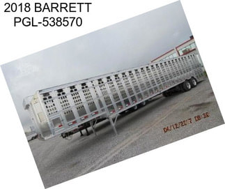 2018 BARRETT PGL-538570