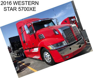 2016 WESTERN STAR 5700XE