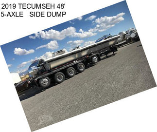 2019 TECUMSEH 48\' 5-AXLE   SIDE DUMP