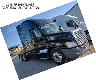 2015 FREIGHTLINER CASCADIA 125 EVOLUTION